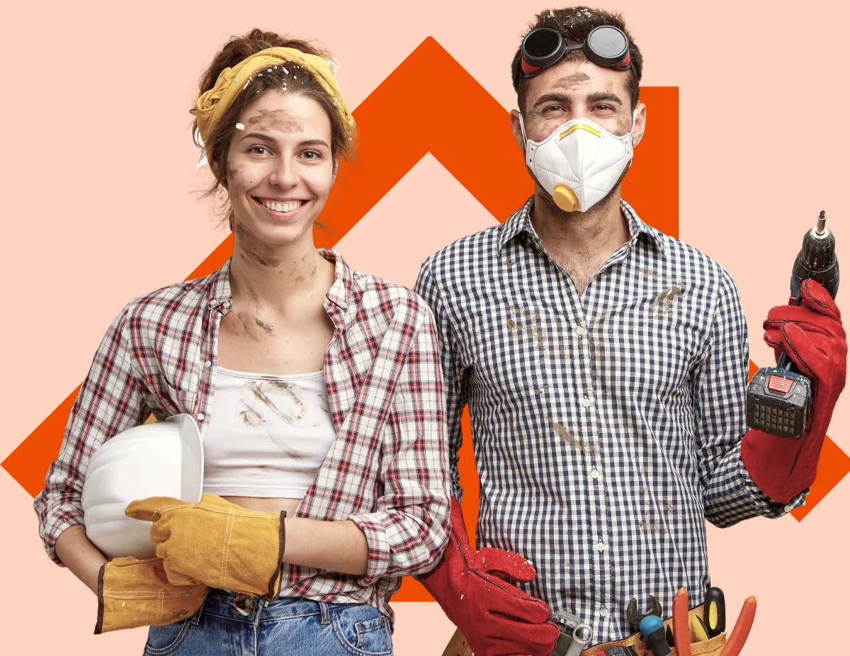 Ablemen Roofing professionals ready for a project